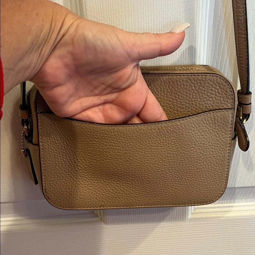 Coach Light Brown Crossbody Bag